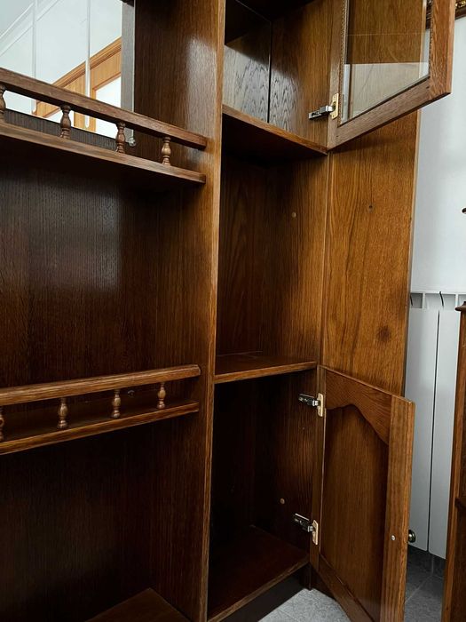 Conjunto Bar - Carvalho maciço