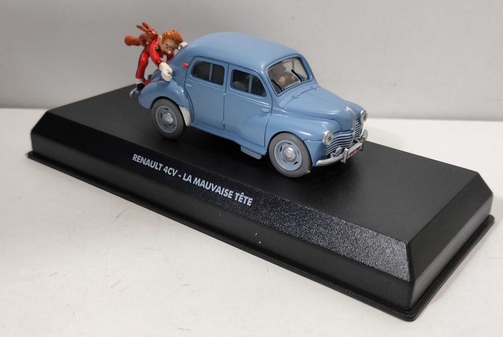 As viaturas de Spirou e Fantasio - Renault 4 CV