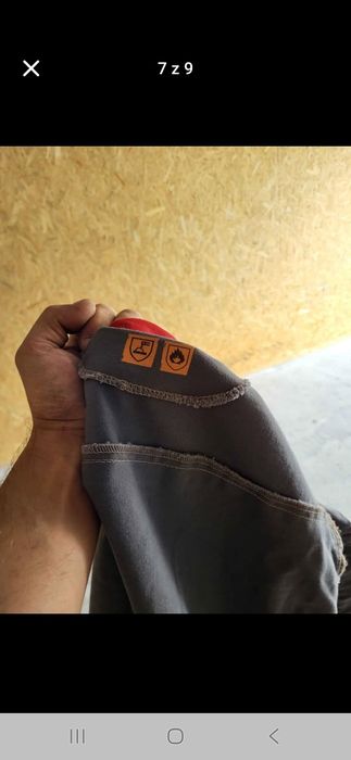 Spodnie robocze spawalnicze