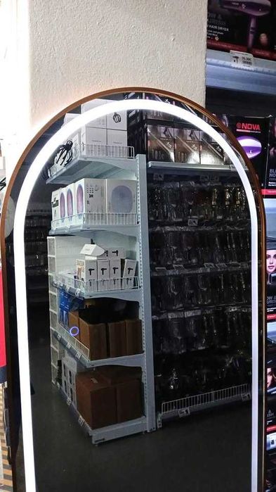 Espelhos em Dourado Com Luz (Novos/Fazemos Entregas)