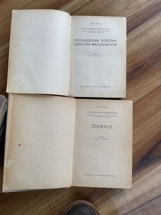 Emil Zola, Ziemia. Zdobycz + 2 ksiązki