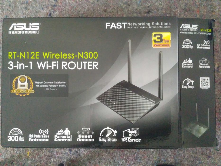 ASUS Router ASUS RT-N12E N300 WiFi