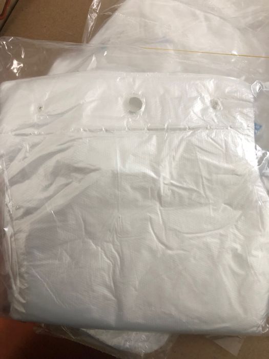 Rękawiczki foliowe 100 opakowań, mocne HDPE rozmiar L zrywki