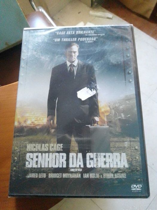 Dvd NOVO Senhor da Guerra SELADO Filme com Nicolas Cage Leto Leg.PORT