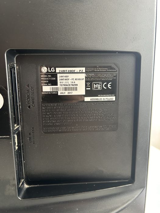 Televisão pequena Lg