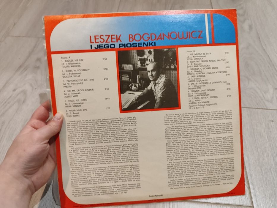 Leszek Bogdanowicz i jego piosenki
