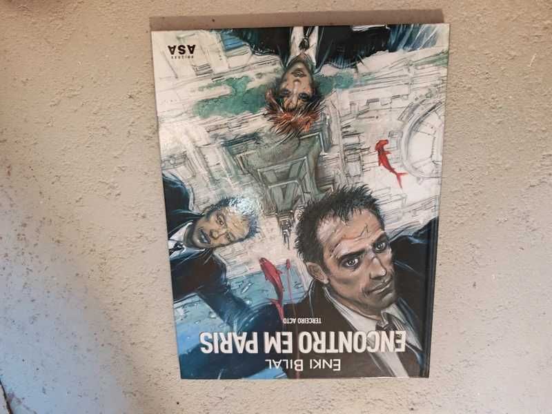 Encontro em Paris de Enki Bilal Volume 3 da Tetralogia do Monstro