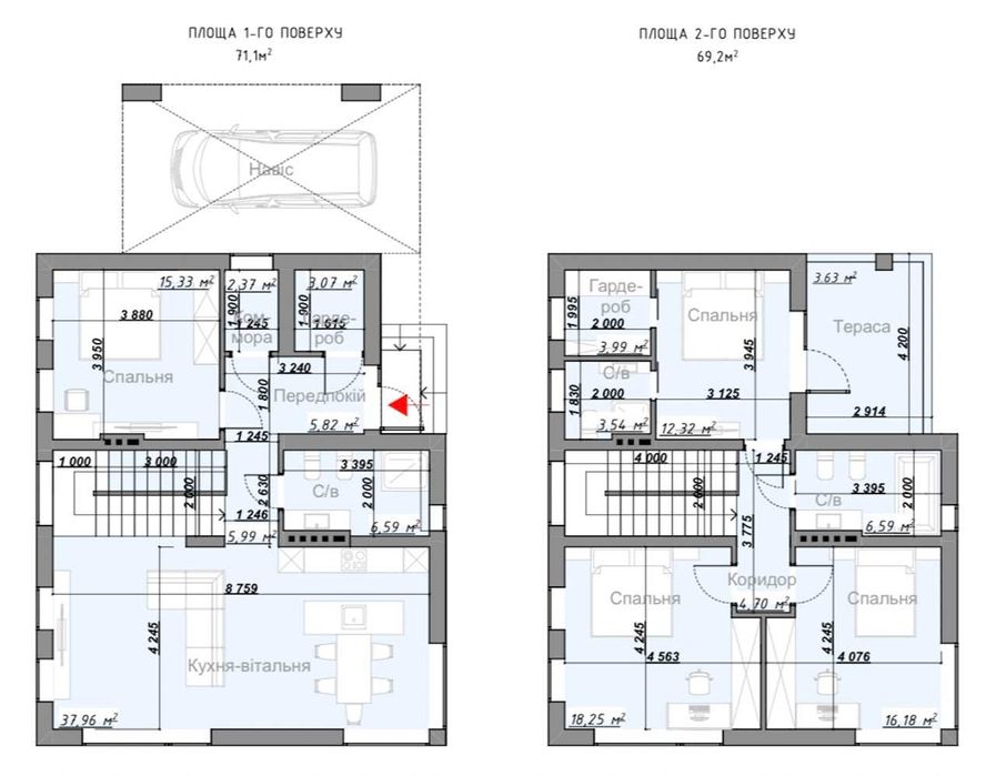 Продаж сучасного двоповерхового будинку в с. Бірки, вул. Львівська