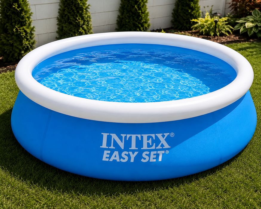Надувний басейн Intex Easy Set 28101 — 183×51 см | 886 л