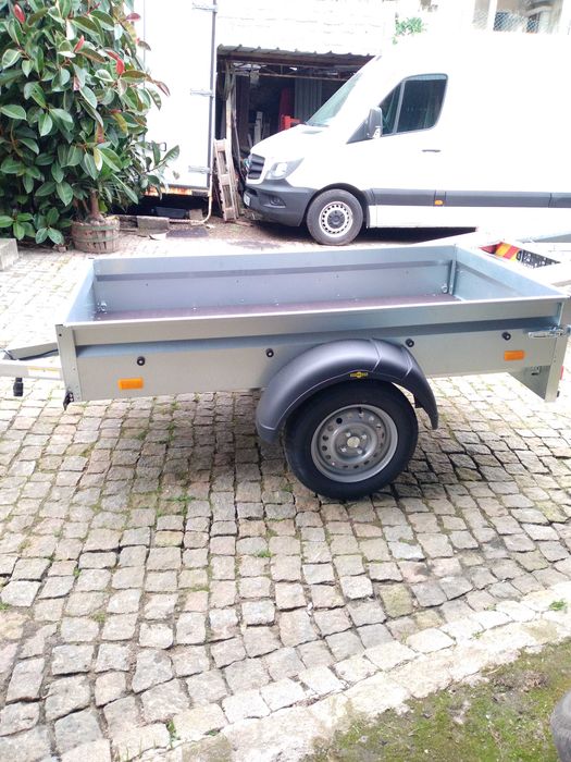 Atrelado de carga geral novo++porta carros