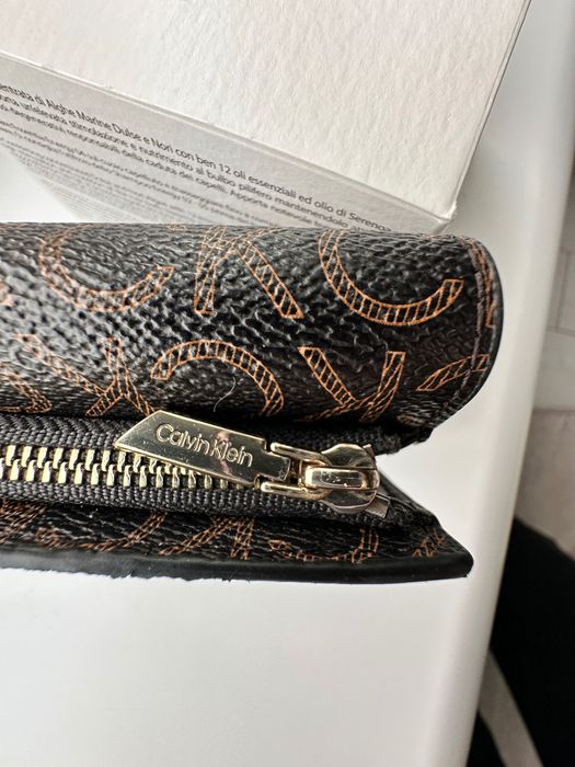 Calvin Klein Жіночий коричневий гаманець CK MUST Оригінал Кошелек