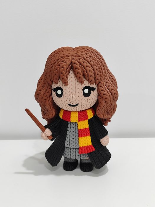 Hermione 3D (Estilo Crochet)