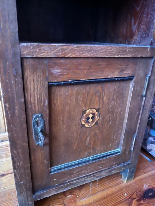 2 szafki nocne lite drewno