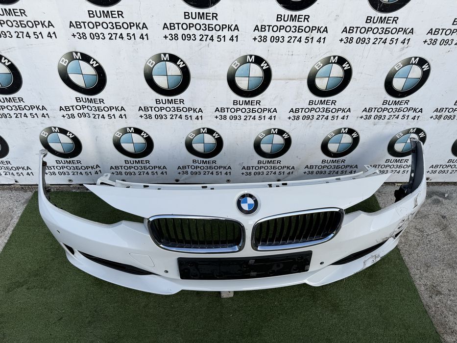 Бмв ф30 бампер передній