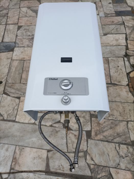 Esquentador inteligente Vaillant com botija e redutor Galp