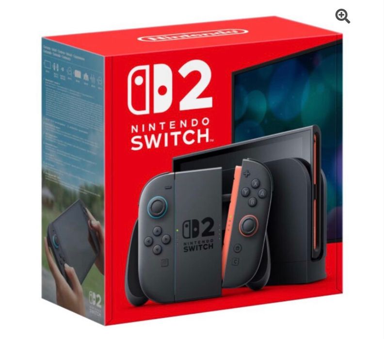 Nintendo switch 2  nova selada garantia. versao com bateria removivel.
