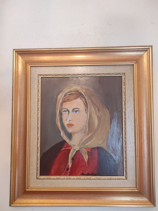 Quadro camponesa contemporâneo