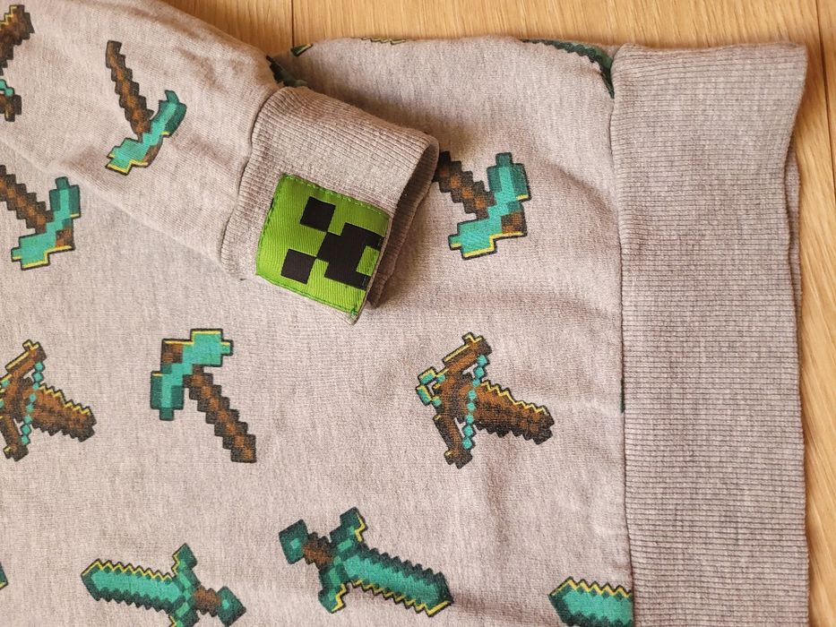 Bluza minecraft r.122/128