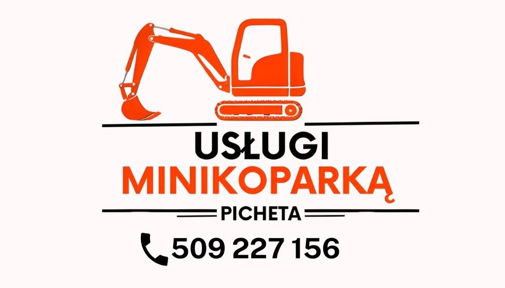 Usługi minikoparką 2,7t Myszków