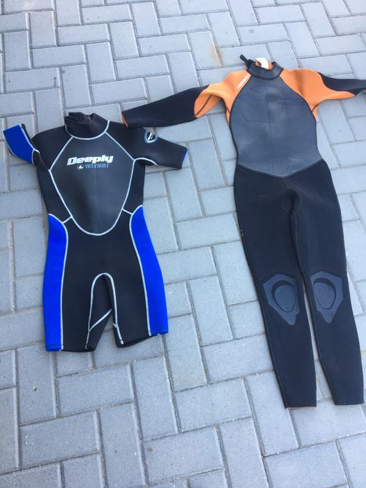 Fato surf short e longo p/ crianca