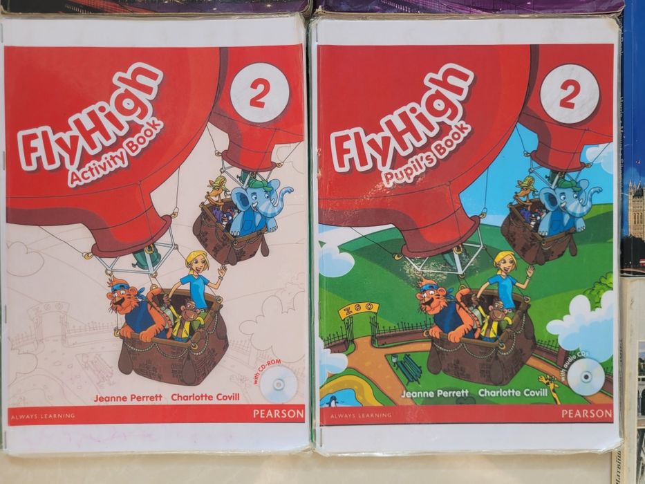 Fly High 2 Activity Book + Pupil's Book Jeanne Perrett Charlotte Covil