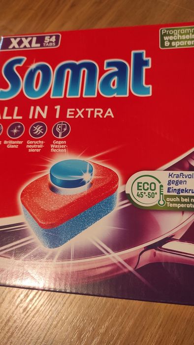 Tabletkii do zmywarki Somat