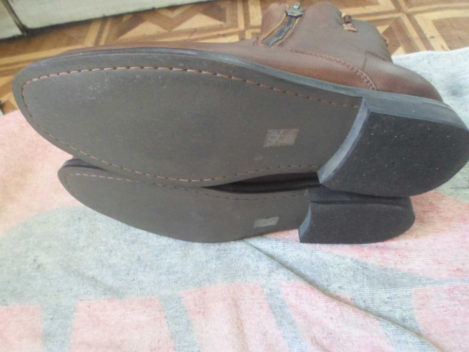 Ботинки демисезон Guess/берцы кожа