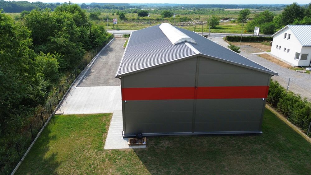 HALA STALOWA 12x30x5 magazynowa/produkcyjna/warsztat HAL-PROJEKT