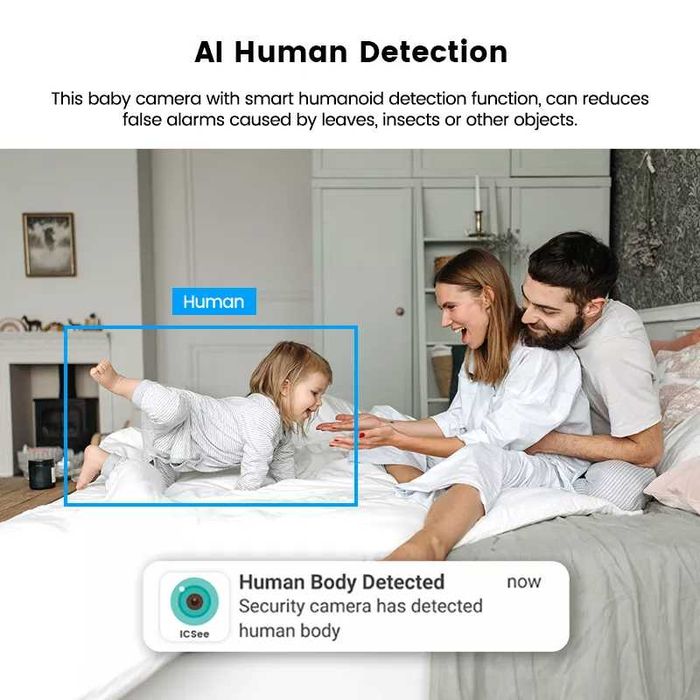 Câmara Segurança Vídeo HD 1080P TUYA IP WIFI Android/Iphone (NOVO)