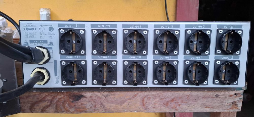 Dimmer Acústica 12 canais x 3000w