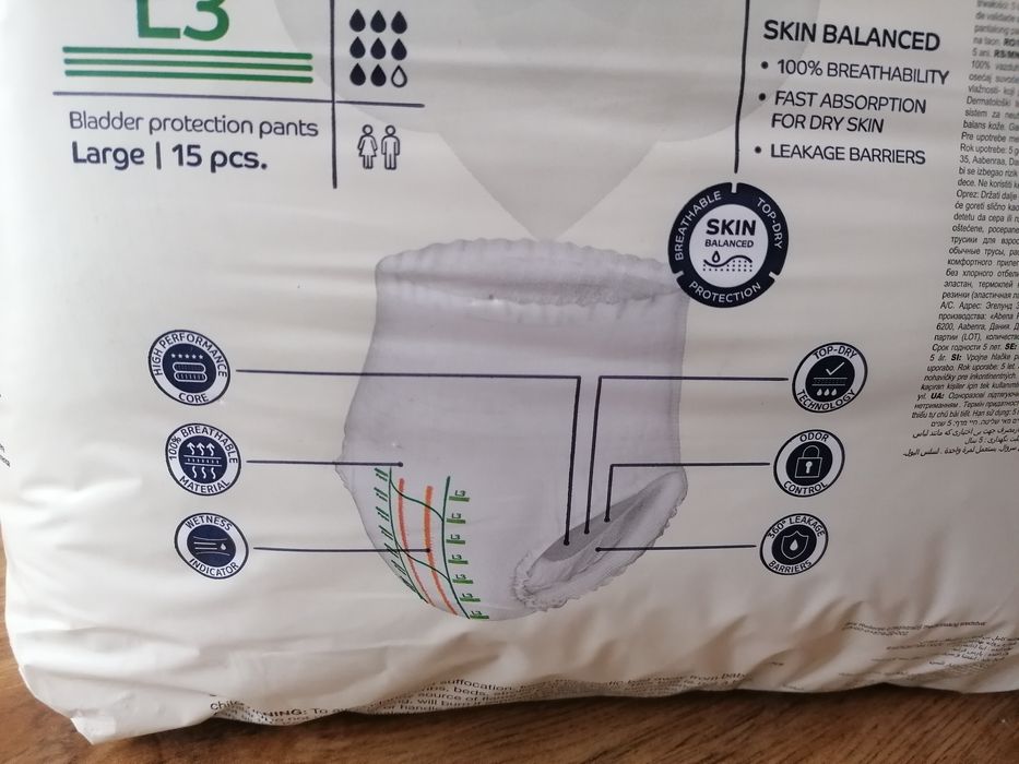 Pieluchomajtki Abena Pants Premium L3