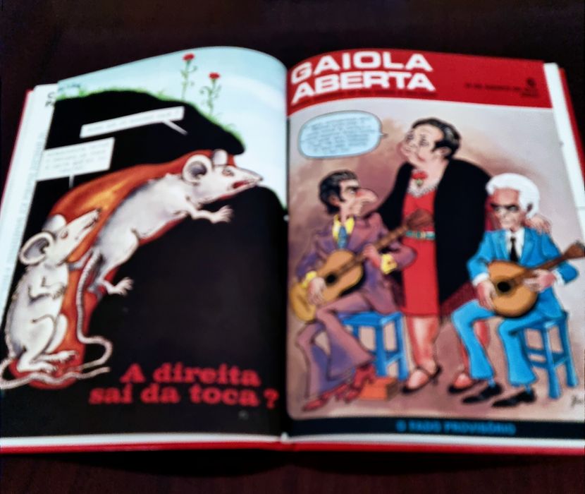 Vendo coleção Gaiola Aberta, 2 volumes de José Vilhena