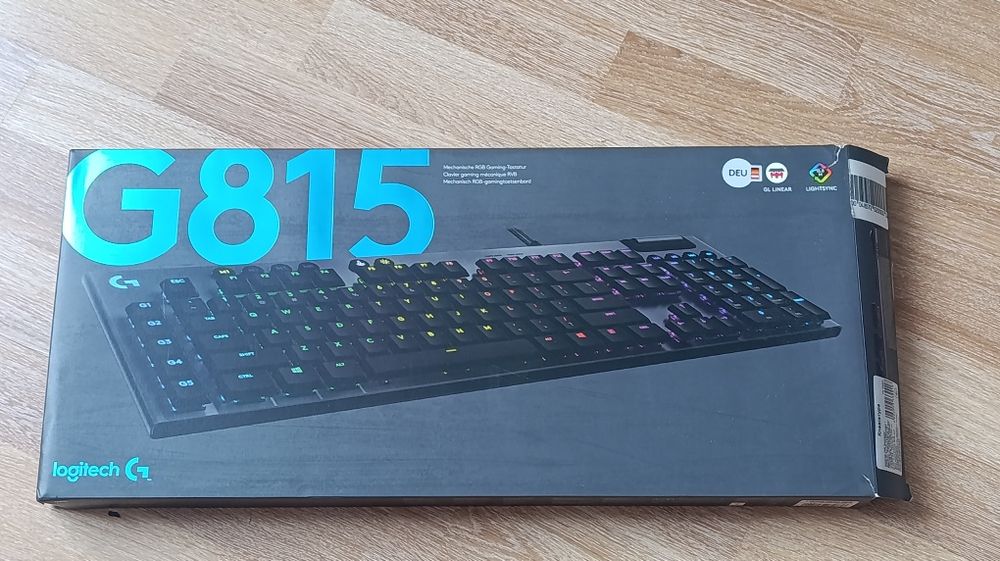 Ігрова механічка клавіатура Logitech G815 Gl Linear