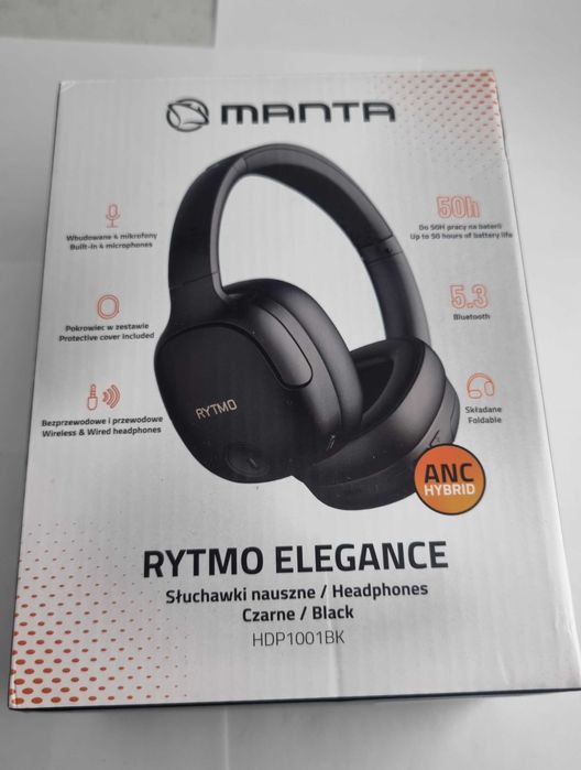 Słuchawki Rytmo Elegance HDP1001 jak nowe