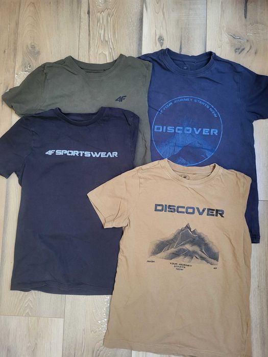 Koszulki chłopięce 4F r. 152