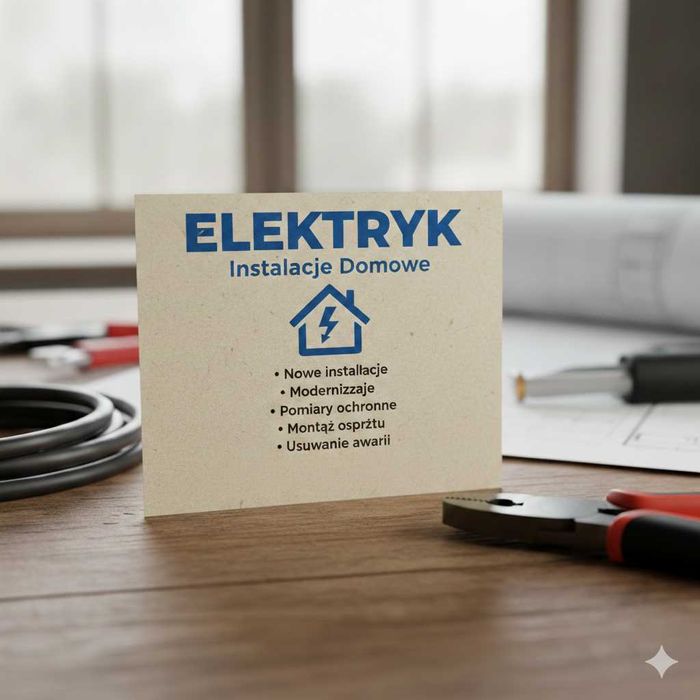 Elektryk - instalacje domowe
