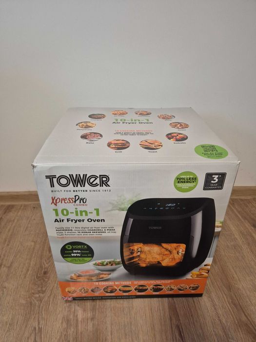 Frytkownica beztłuszczowa 10w1 Tower Xpress Pro z Rożnem Air Fryer 11L