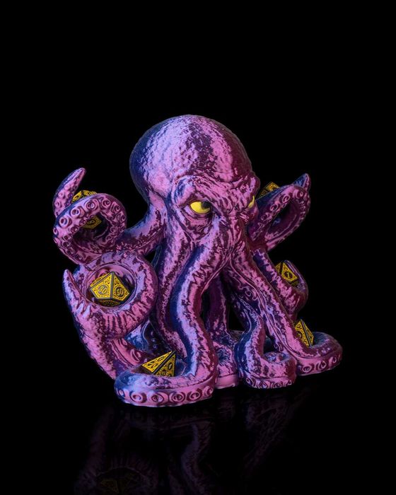 Polvo Dice Holder para RPG / D&D – Porta Dados 3D