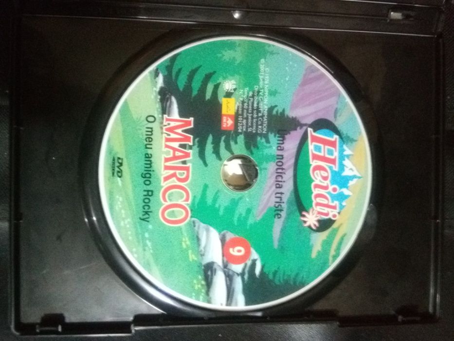 2 Filmes de animação - Heidi e Marco