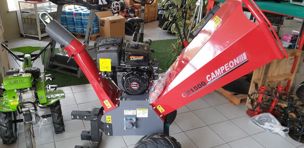 Biotriturador Campeon 15 CV Gasolina A. Eletrico ( Até 13 cm )