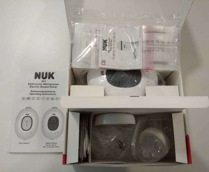 Bomba Extractora de Leite Automática Recarregavel NUK Nature Sense