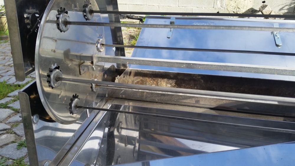 Assador giratório inox ferraboli