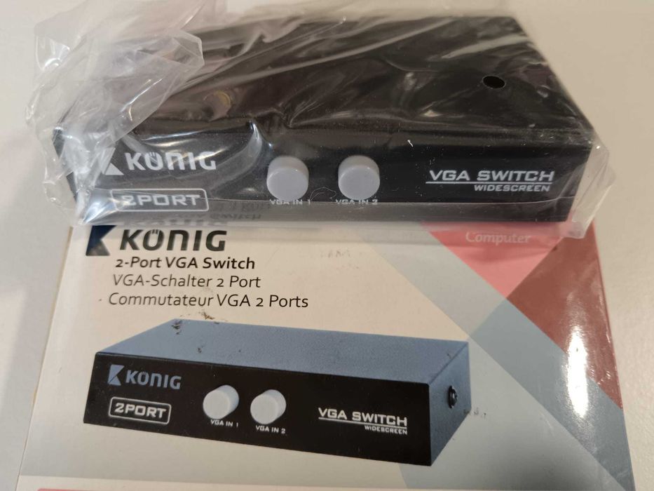 Konig 2 Port VGA Computer Screen Switch453536063654481920