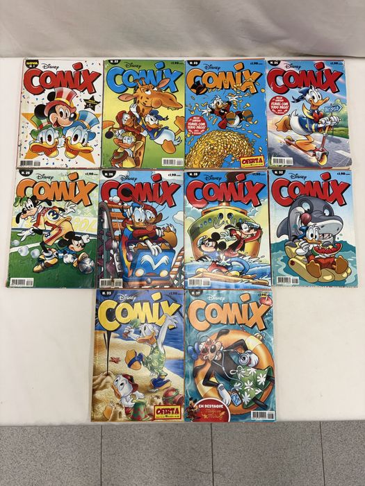 10 Livros BD Comix 22