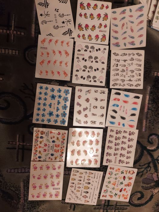 Наклейки на ногти