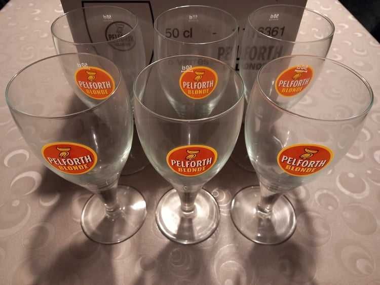 Copos (6) de Pelforth Blonde