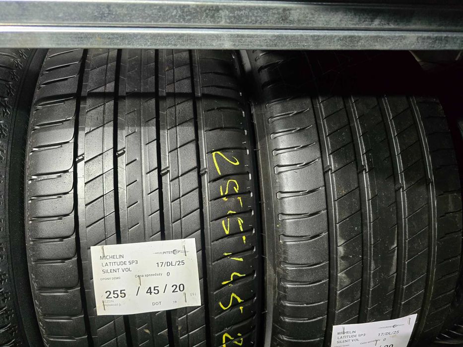 Komplet opon letnich MICHELIN LATITUDE SP3 SILENT VOL 255/45/20 105V