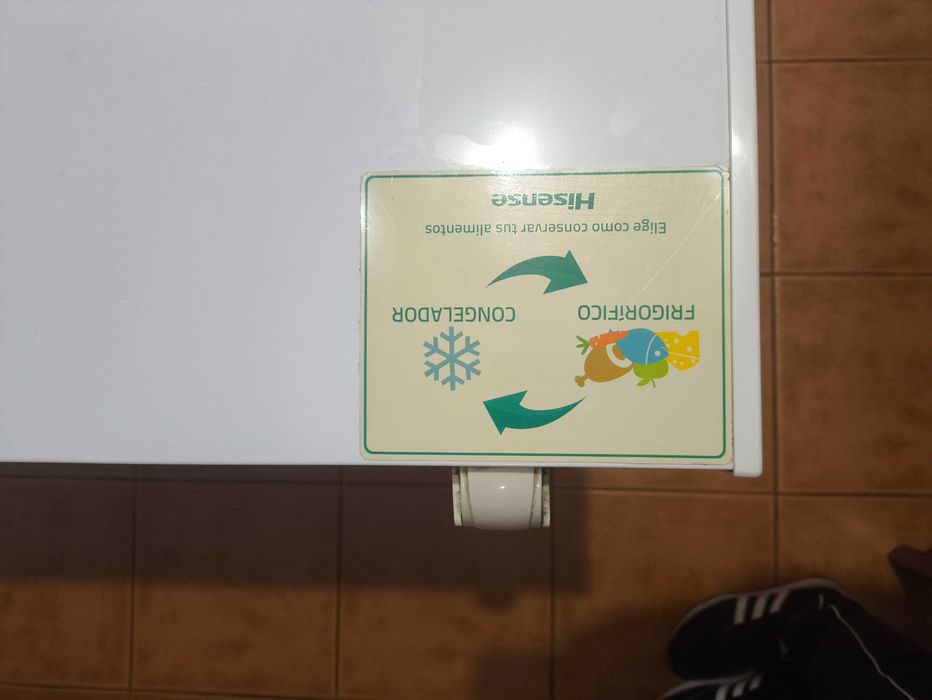 Arca congeladora Hisense