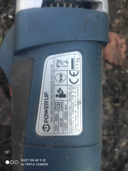 Wielofunkcyjne urządzenie Oscylacyjne Power Up