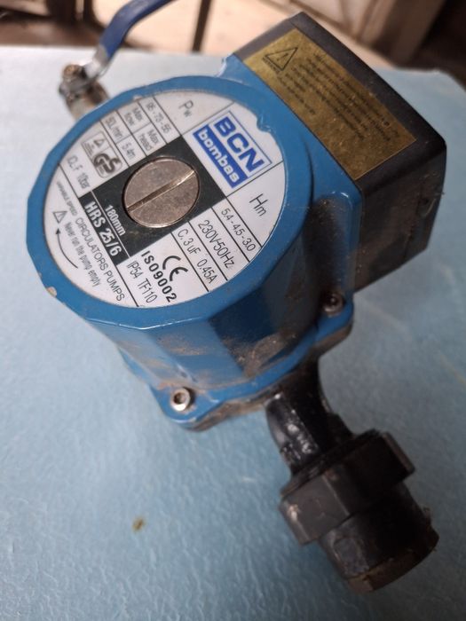 Bomba de recirculação para aquecimento central